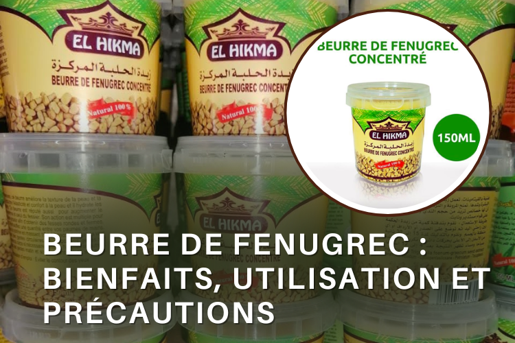 Beurre de karité fenugrec