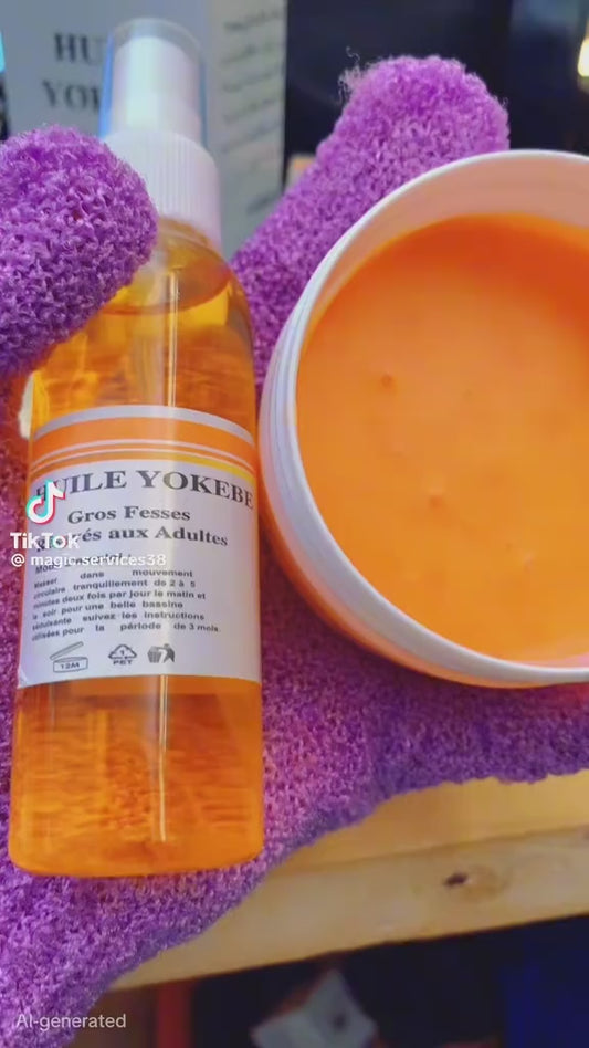 Huile et crème yokebé